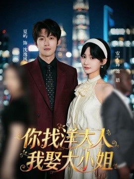 你找洋大人,我娶大小姐海報