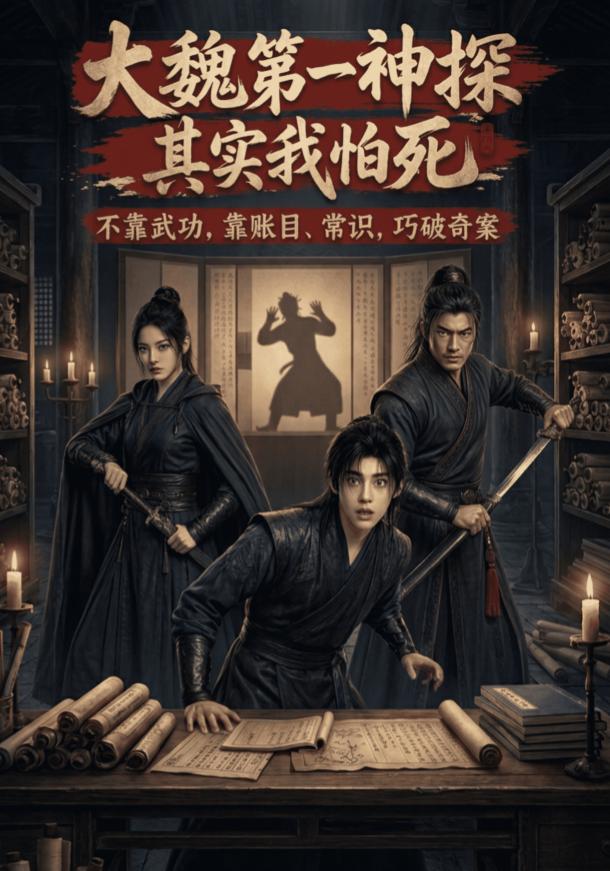 大魏第一神探,其實我怕死海報