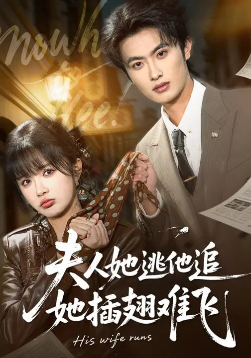夫人她逃他追,她插翅難飛海報