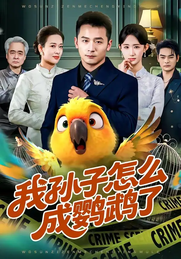 我孫子怎麼成鸚鵡了海報