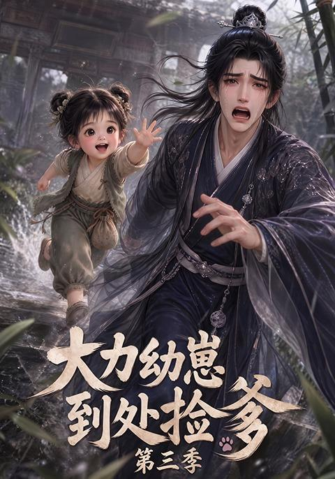 大力幼崽到處撿爹海報