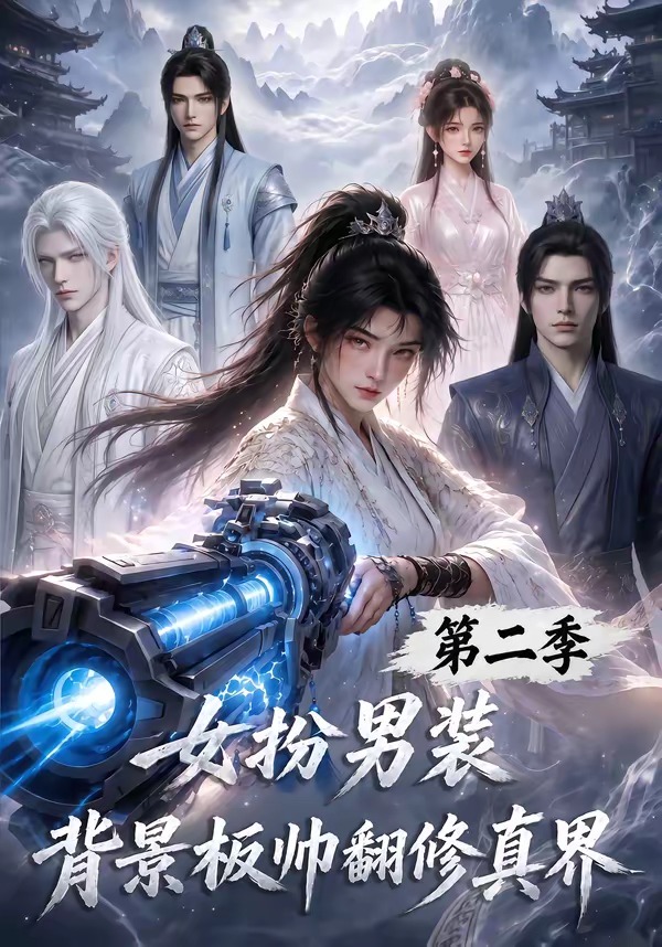 女扮男裝背景板帥翻修真界海報
