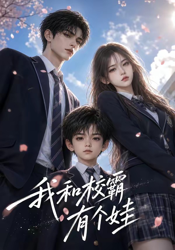 我和校霸有個娃海報
