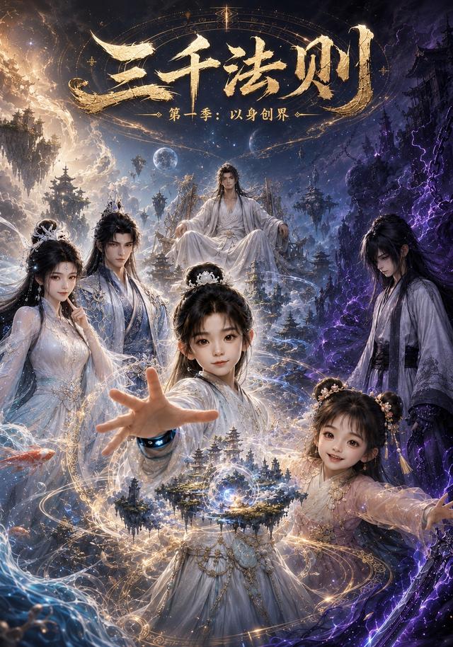 三千法則第一季,以身創界海報