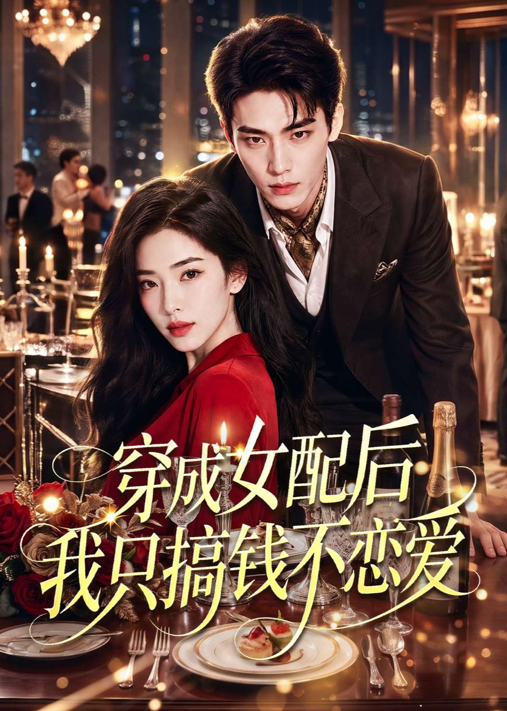 穿成女配後我只搞錢不戀愛海報