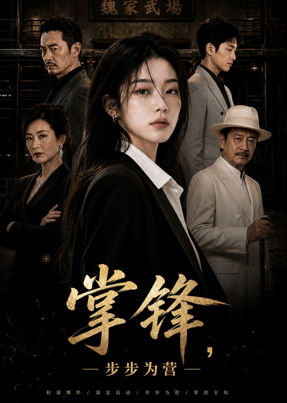 掌鋒,步步為營海報