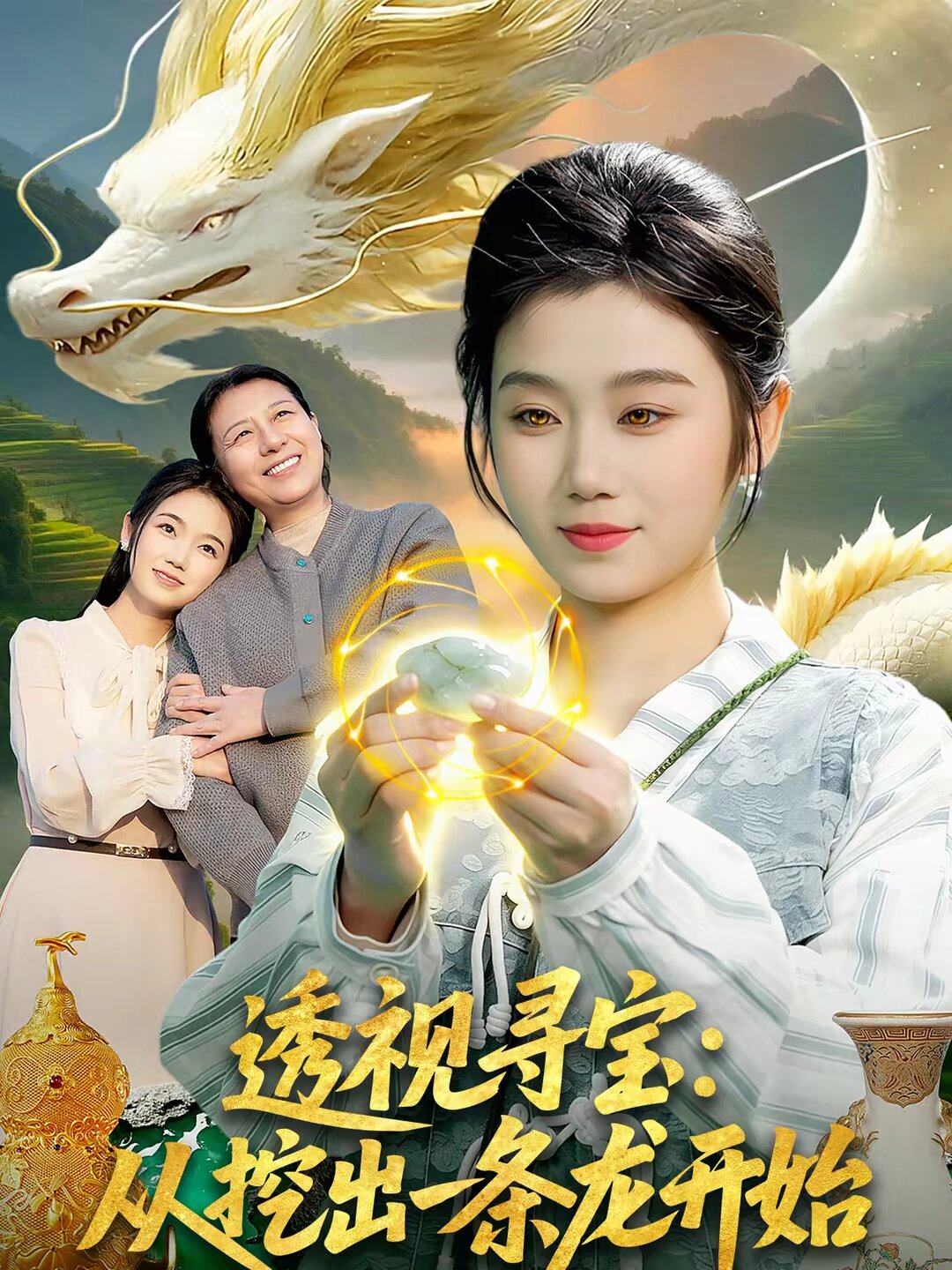 透視尋寶:從挖出一條龍開始海報