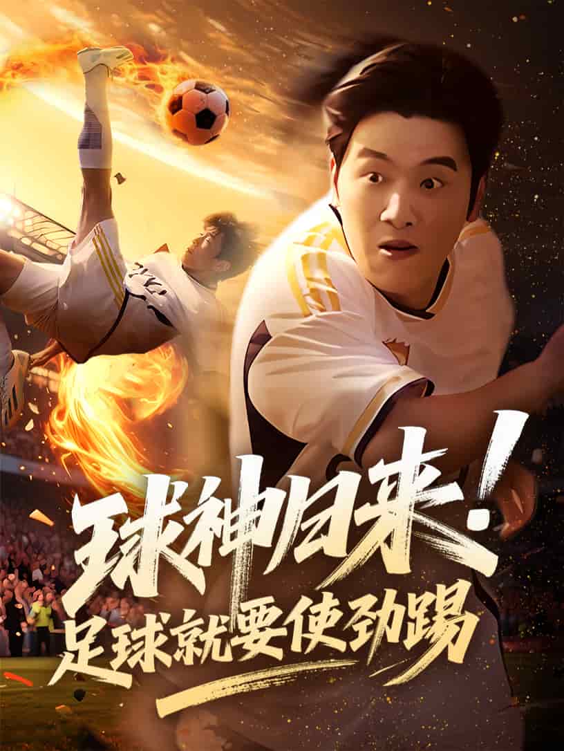 球神歸來足球就要使勁踢海報