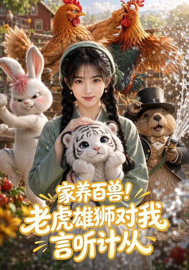 家養百獸!老虎雄獅對我言聽計從海報