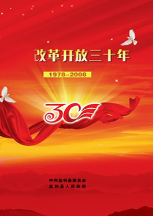 改革開放三十年論壇中國力量海報