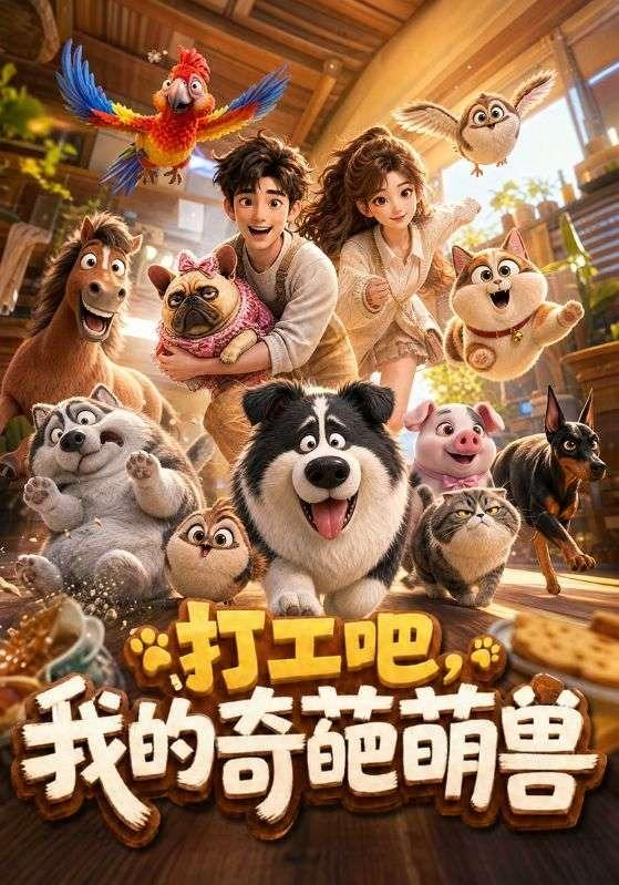 打工吧,我的奇葩萌獸海報