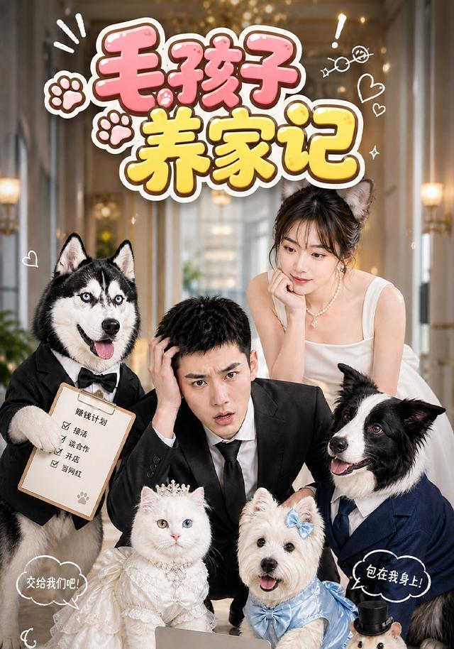 毛孩子養家記海報