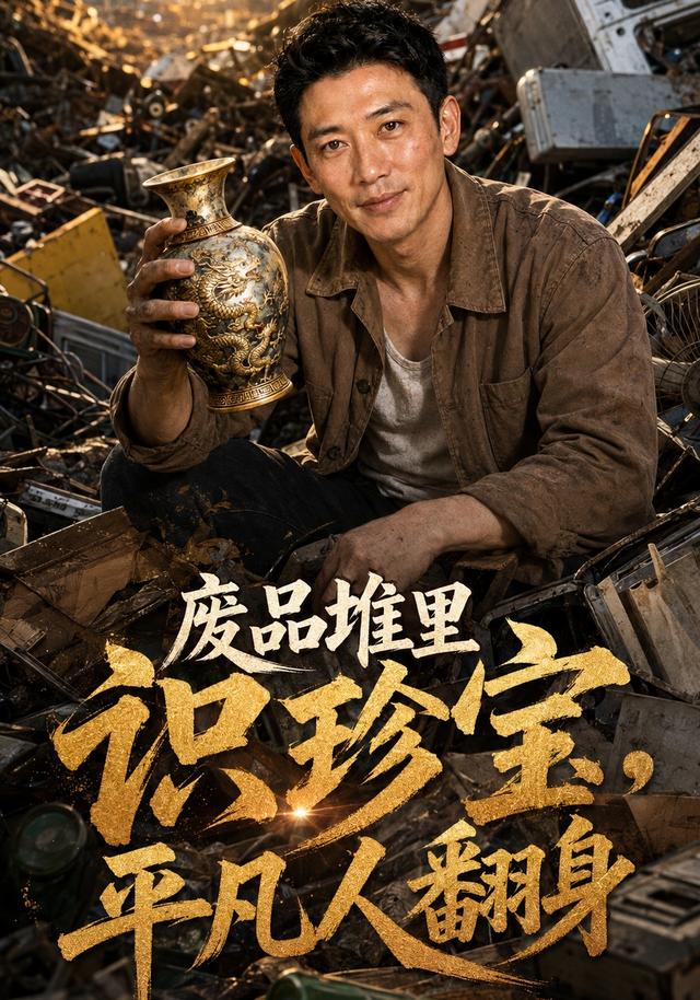 廢品堆裡識珍寶,平凡人翻身海報