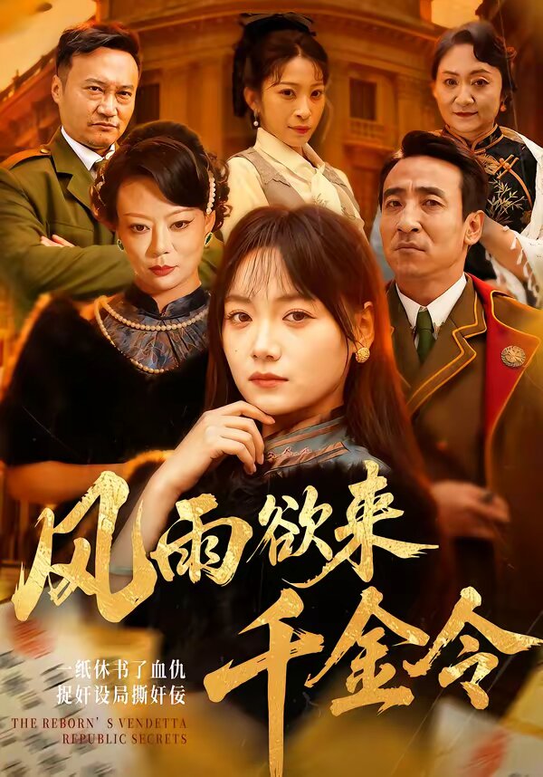 風雨欲來千金令海報