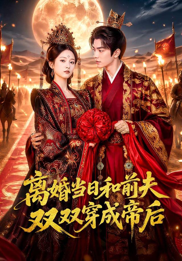 離婚當日和前夫雙雙穿成帝后海報
