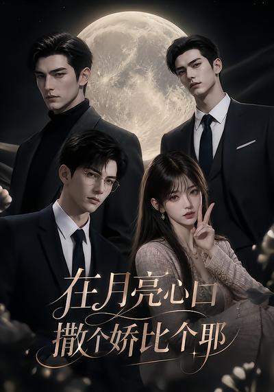在月亮心口撒個嬌比個耶海報
