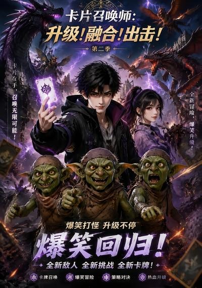 卡片召喚師:升級!融合!出擊!海報