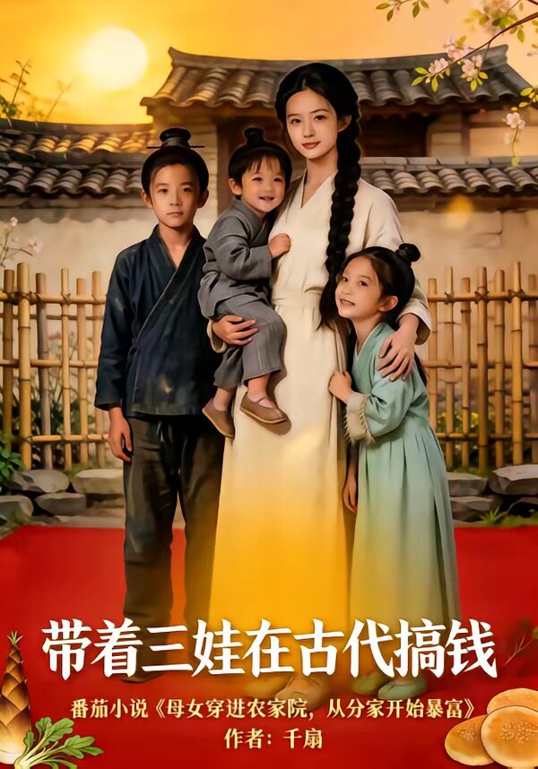 帶著三娃在古代搞錢海報