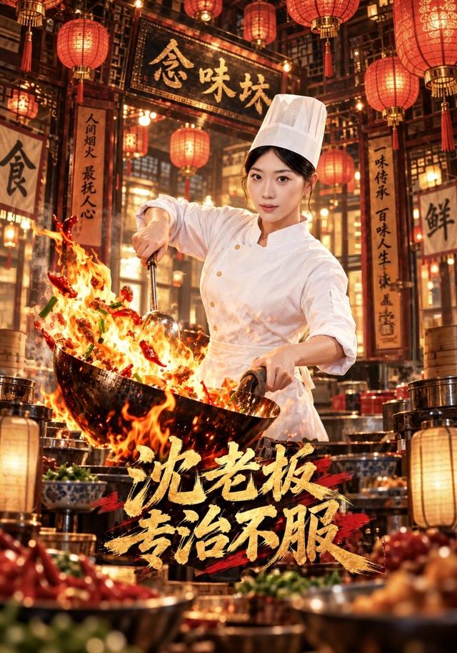 沈老闆專治不服海報