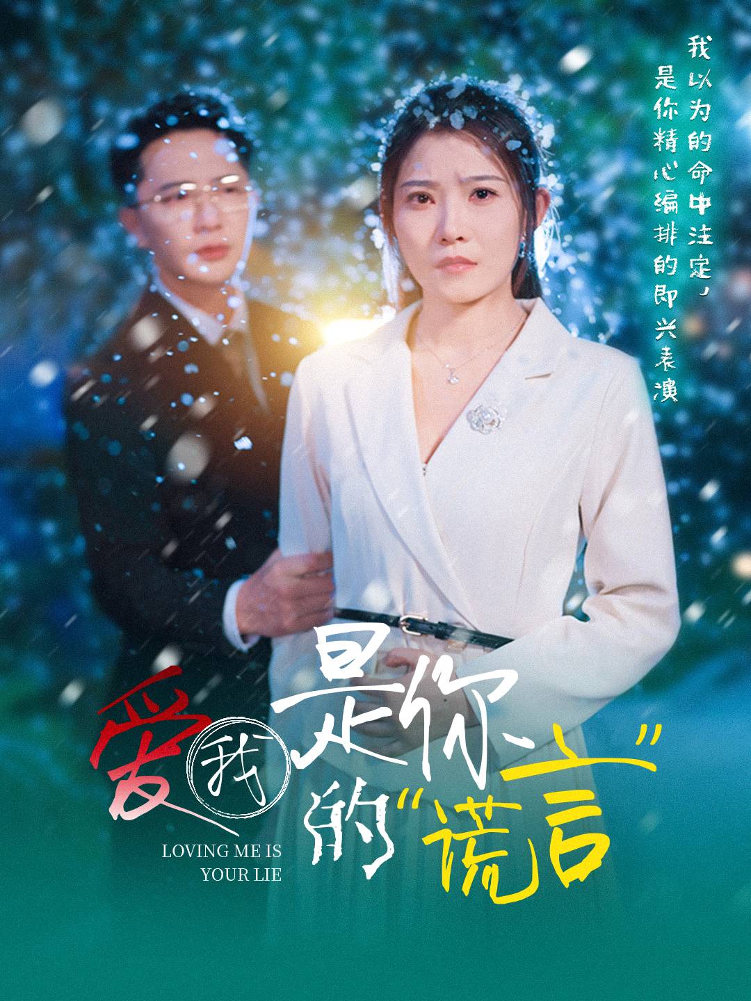 愛我是你的謊言海報