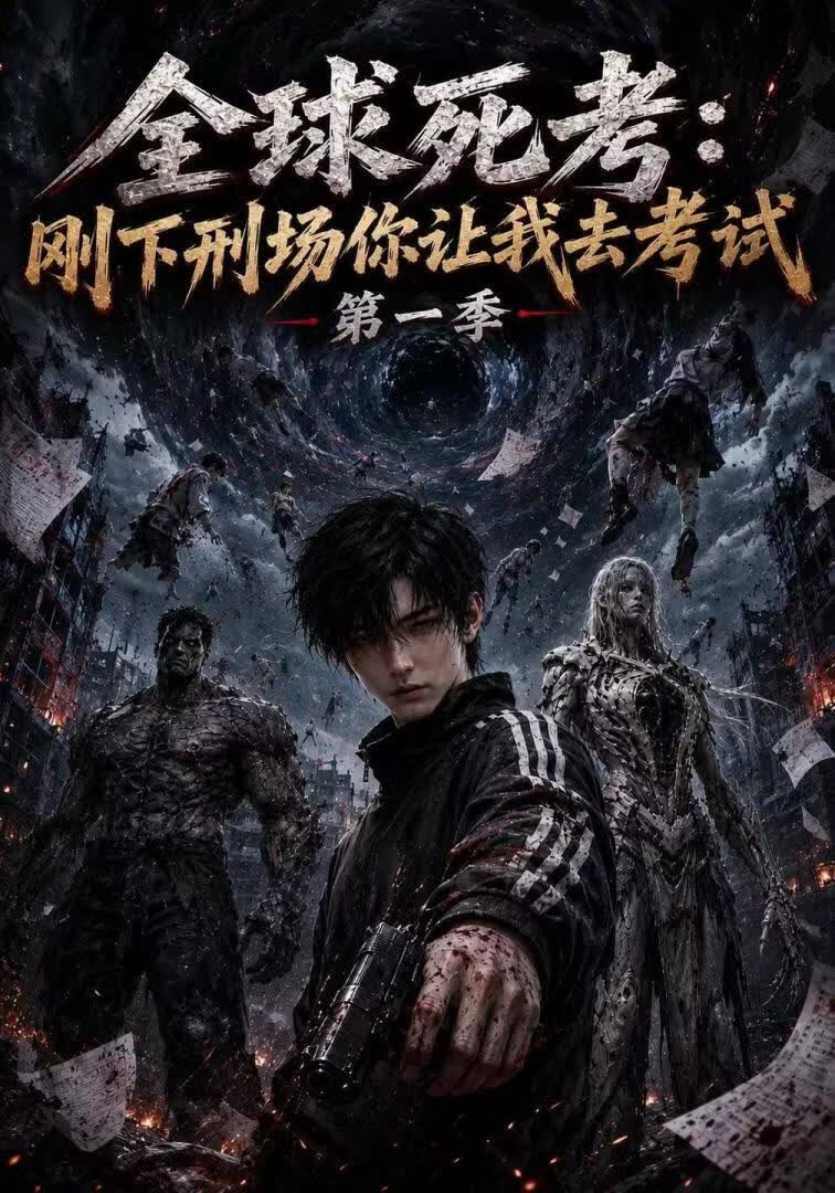 全球死考:剛下刑場你讓我去考試海報