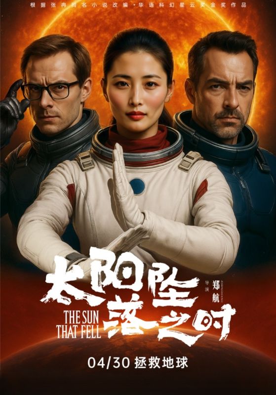 太陽墜落之時海報