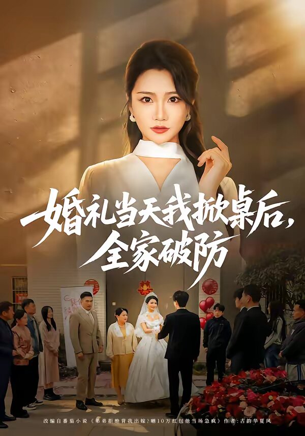婚禮當天我掀桌後,全家破防海報