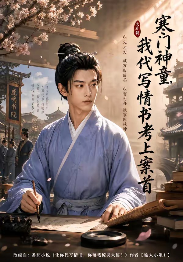 寒門神童,我代寫情書考上案首海報