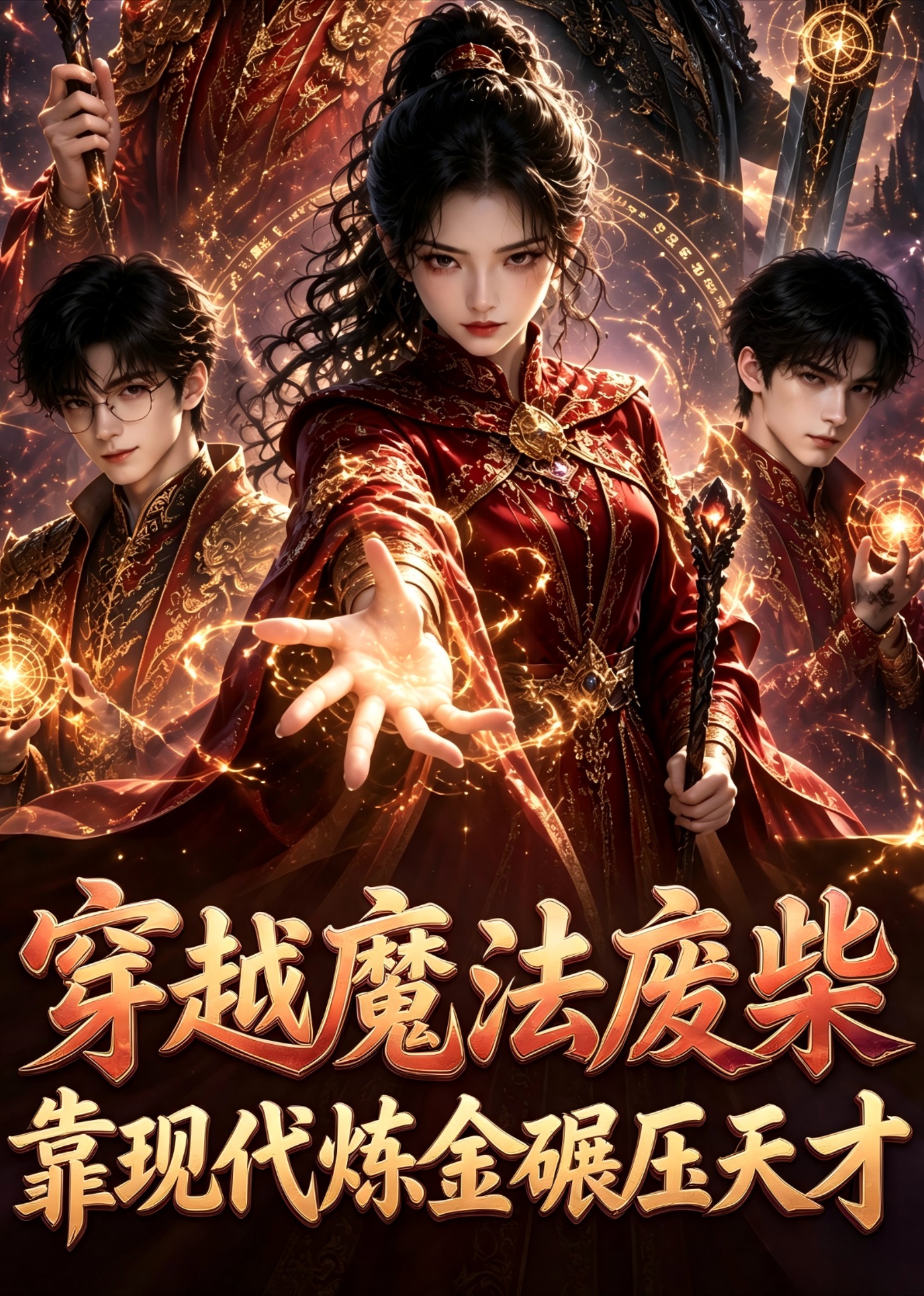穿越魔法廢柴,靠現代鍊金碾壓天才海報