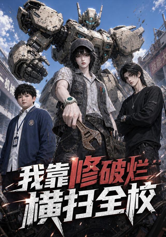 我靠修破爛橫掃全校海報