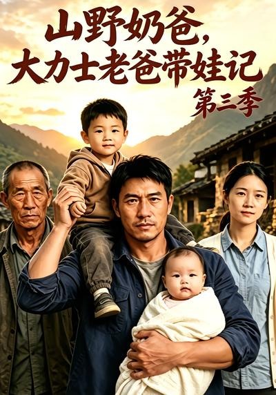 山野奶爸,大力士老爸帶娃記海報