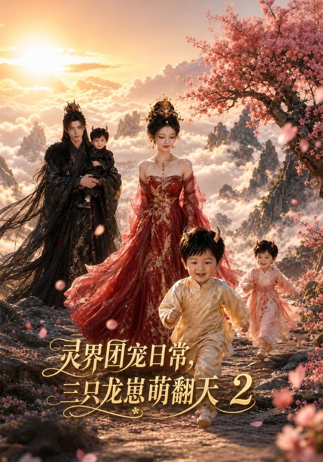 靈界團寵日常,三隻龍崽萌翻天2海報