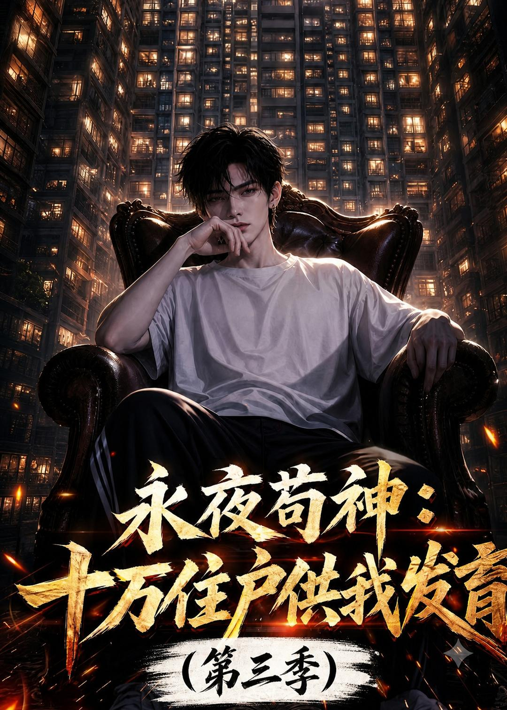 永夜苟神:十萬住戶供我發育海報
