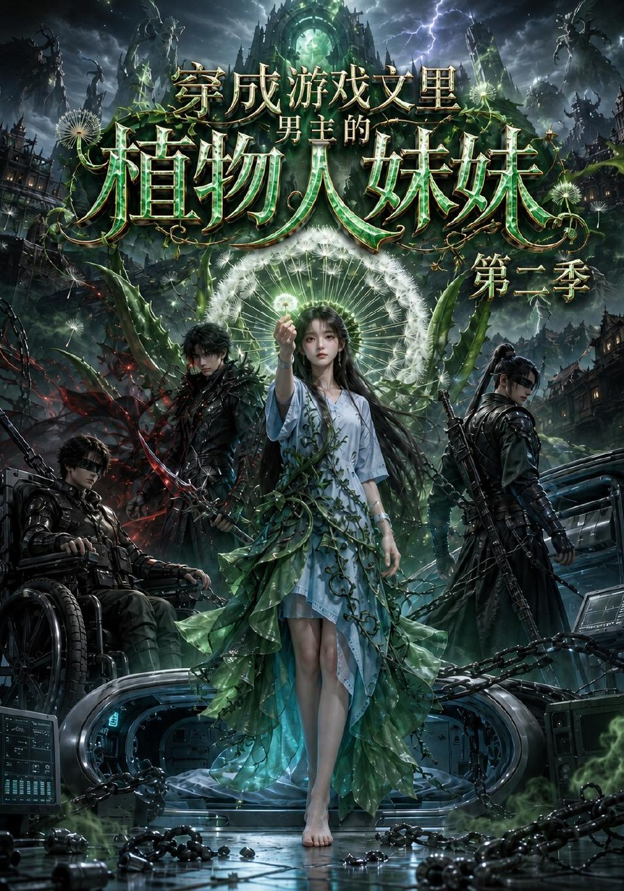 穿成遊戲文裡男主的植物人妹妹海報