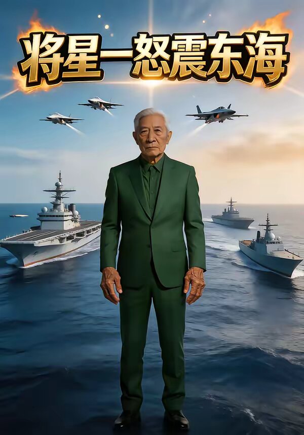 將星一怒震東海海報