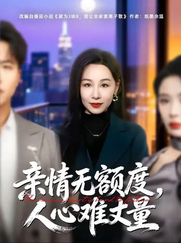 親情無額度,人心難丈量海報