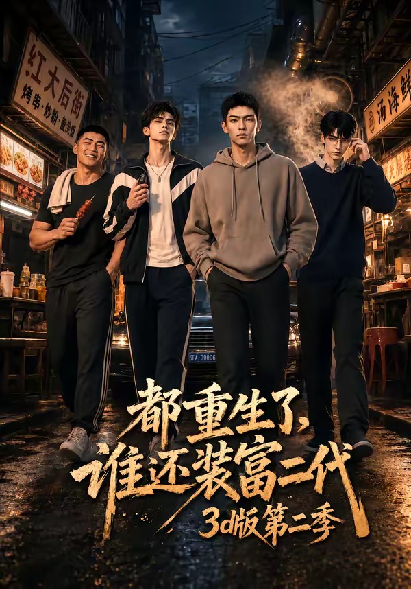 都重生了,誰還裝富二代3D版海報