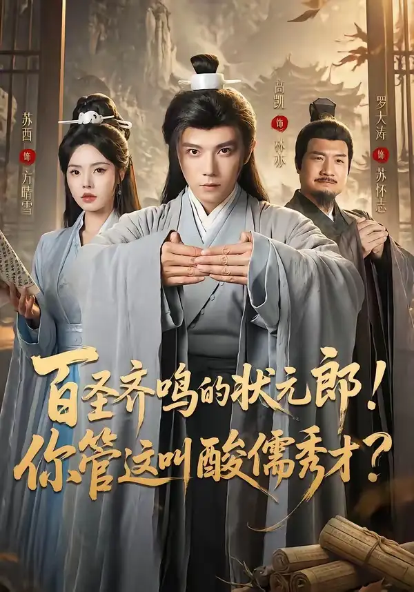 百聖齊鳴的狀元郎!你管這叫酸儒秀才?海報