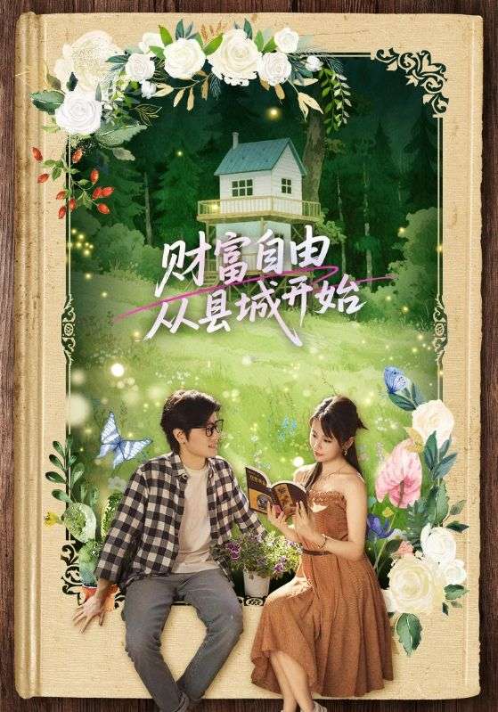 財富自由從縣城開始海報
