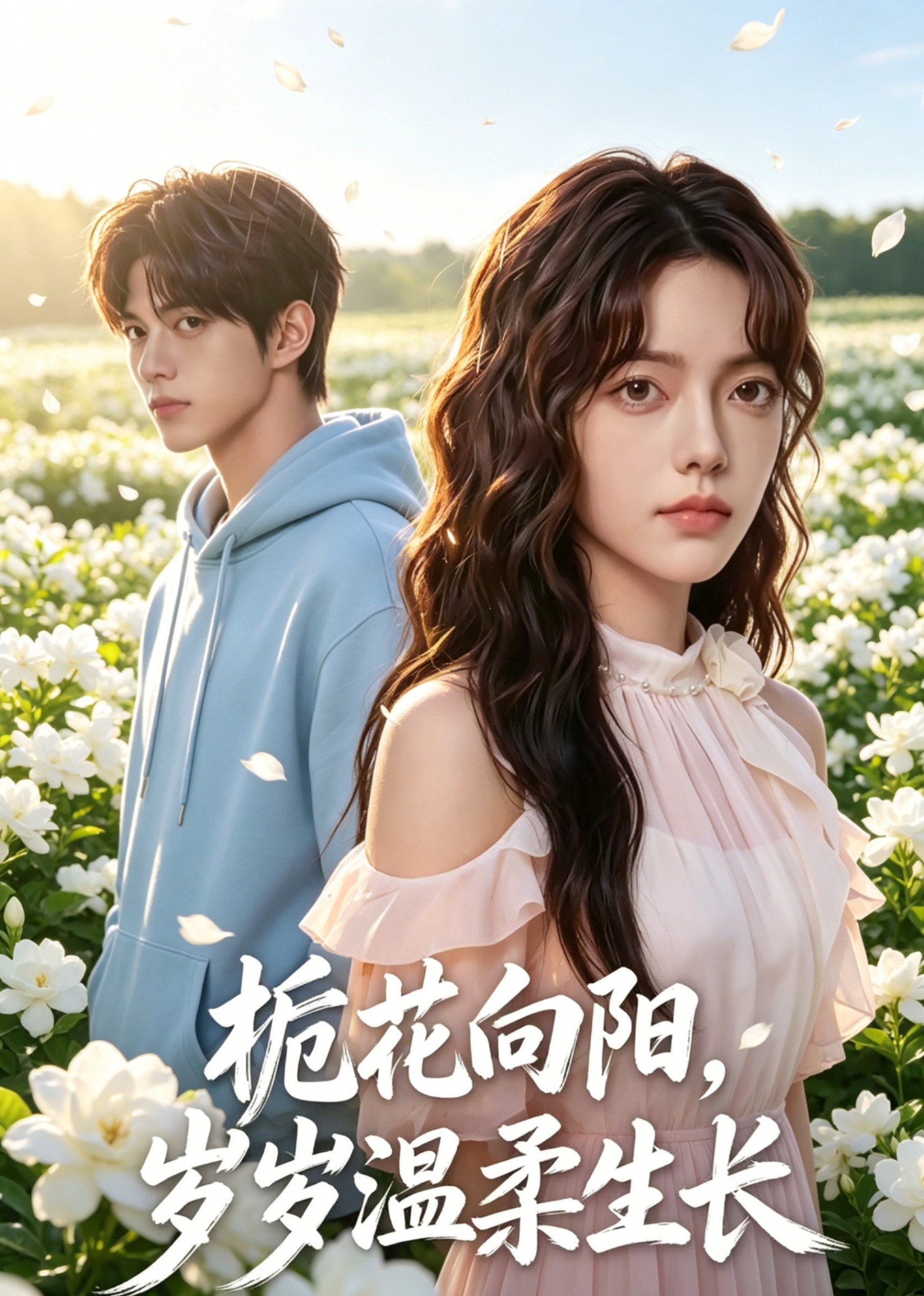 梔花向陽,歲歲溫柔生長海報
