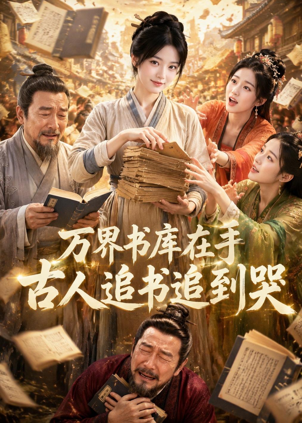 萬界書庫在手,古人追書追到哭海報