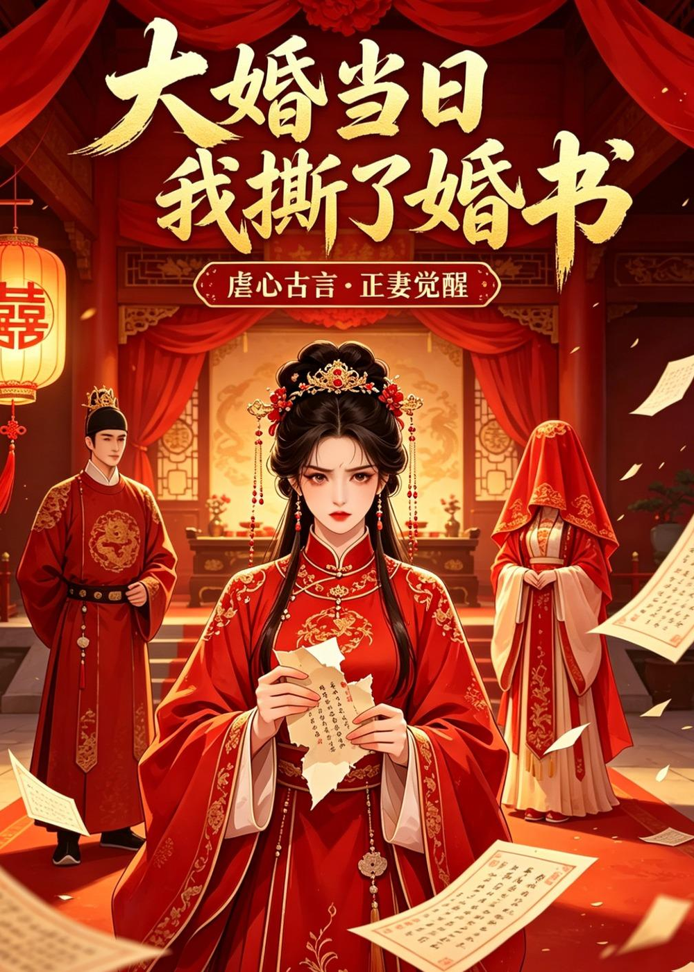 大婚當日我撕了婚書海報