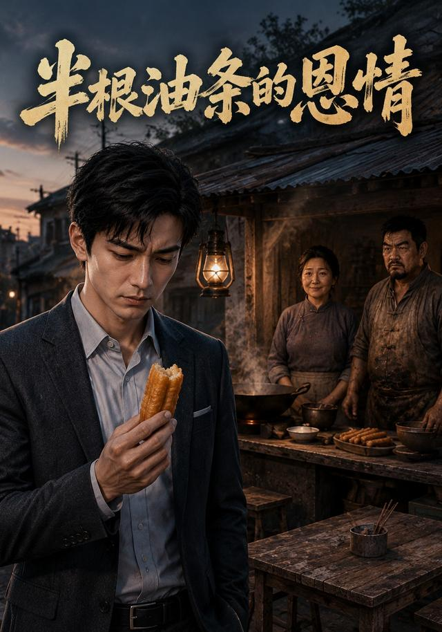 半根油條的恩情海報