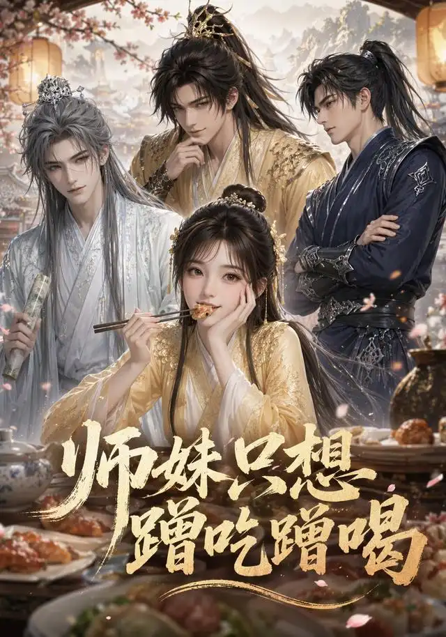 師妹只想蹭吃蹭喝海報