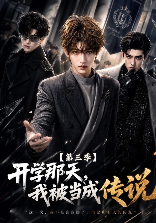 開學那天,我被當成傳說海報