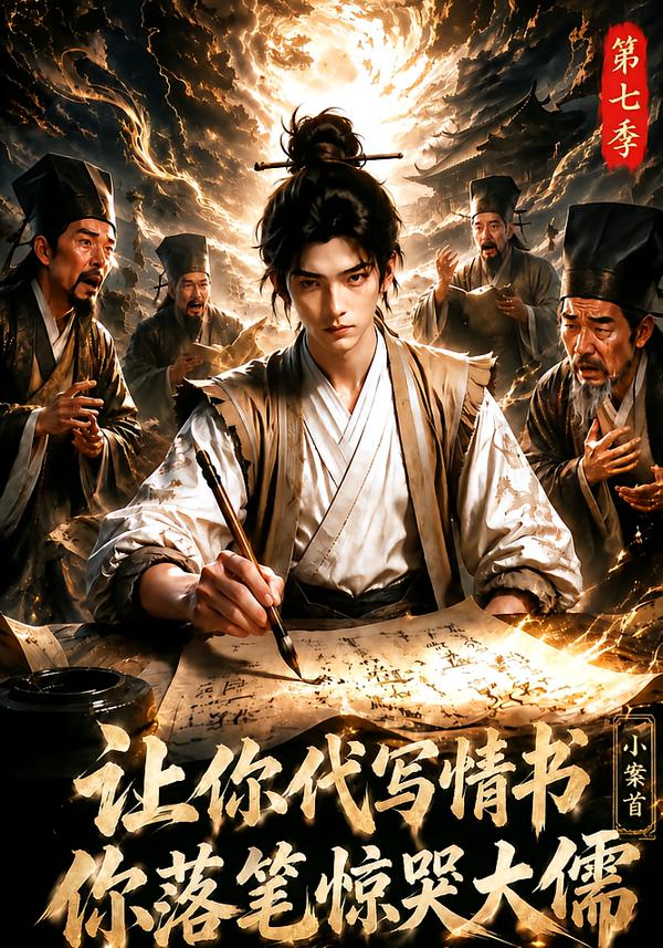 讓你代寫情書,小案首你落筆驚哭大儒海報
