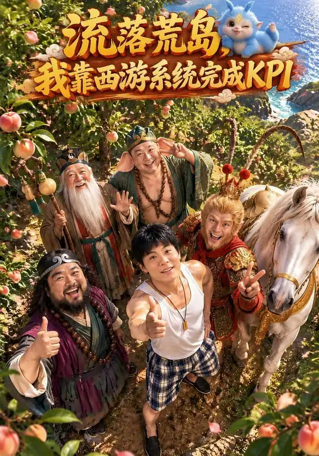 流落荒島,我靠西遊系統完成KPI海報