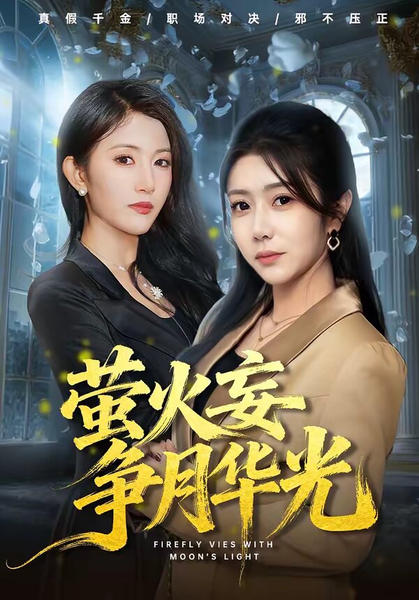 螢火妄爭月華光海報