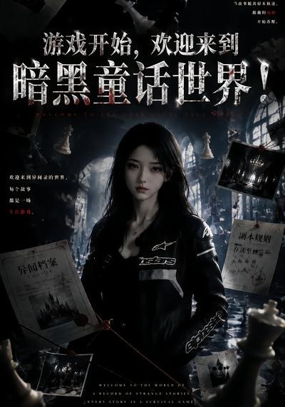 遊戲開始,歡迎來到暗黑童話世界!海報