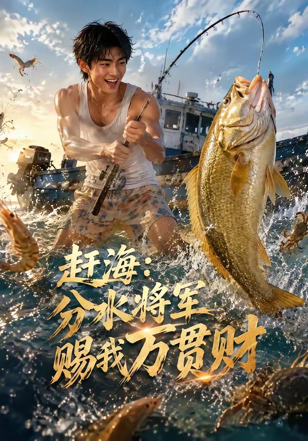 趕海:分水將軍賜我萬貫財海報